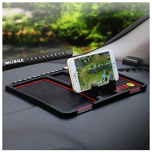 Multifunction Phone Holder Anti-Slip Silicone Pad for Car Dashboard