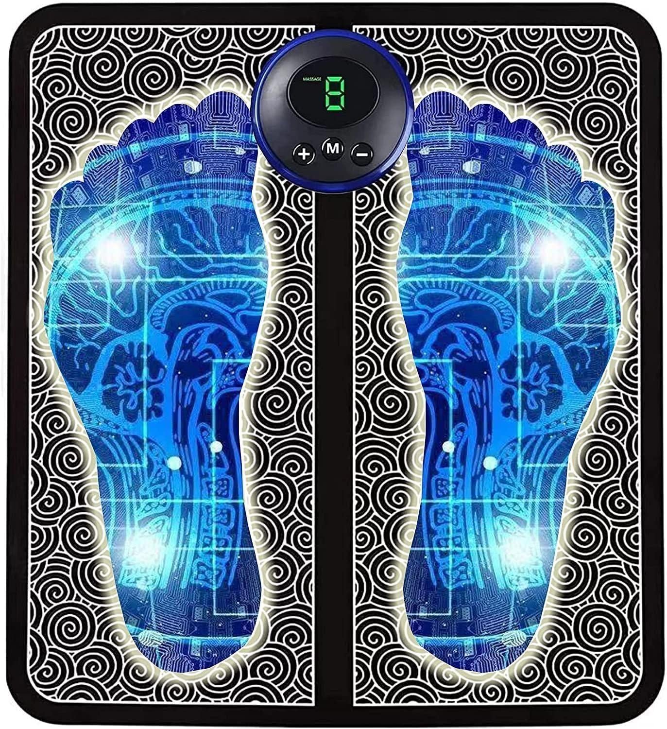 Ems Vibrating Bubble Electric Foot Massager Pad
