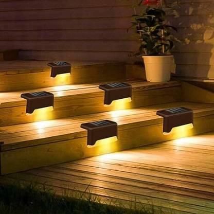 🌟 Solar Deck Lights Outdoor – Light Up Your Evenings! 🌙